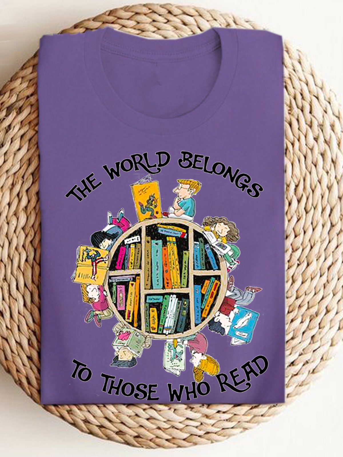 the world belongs to those who read witch Halloween Sweatshirt