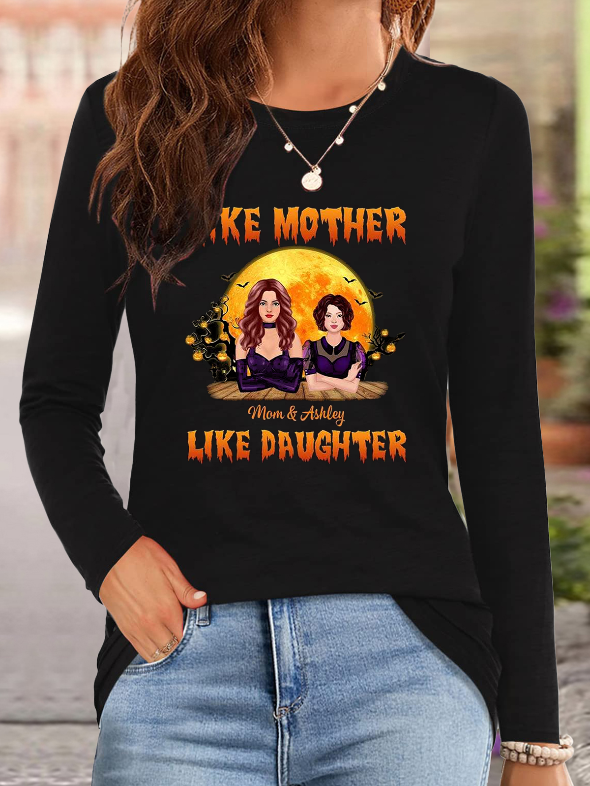 Like Mother Like Daughter Witch Halloween T-Shirt