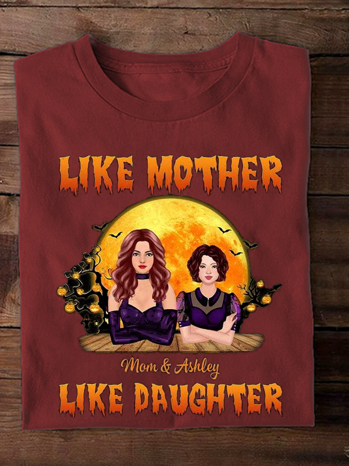 Like Mother Like Daughter Witch Halloween T-Shirt