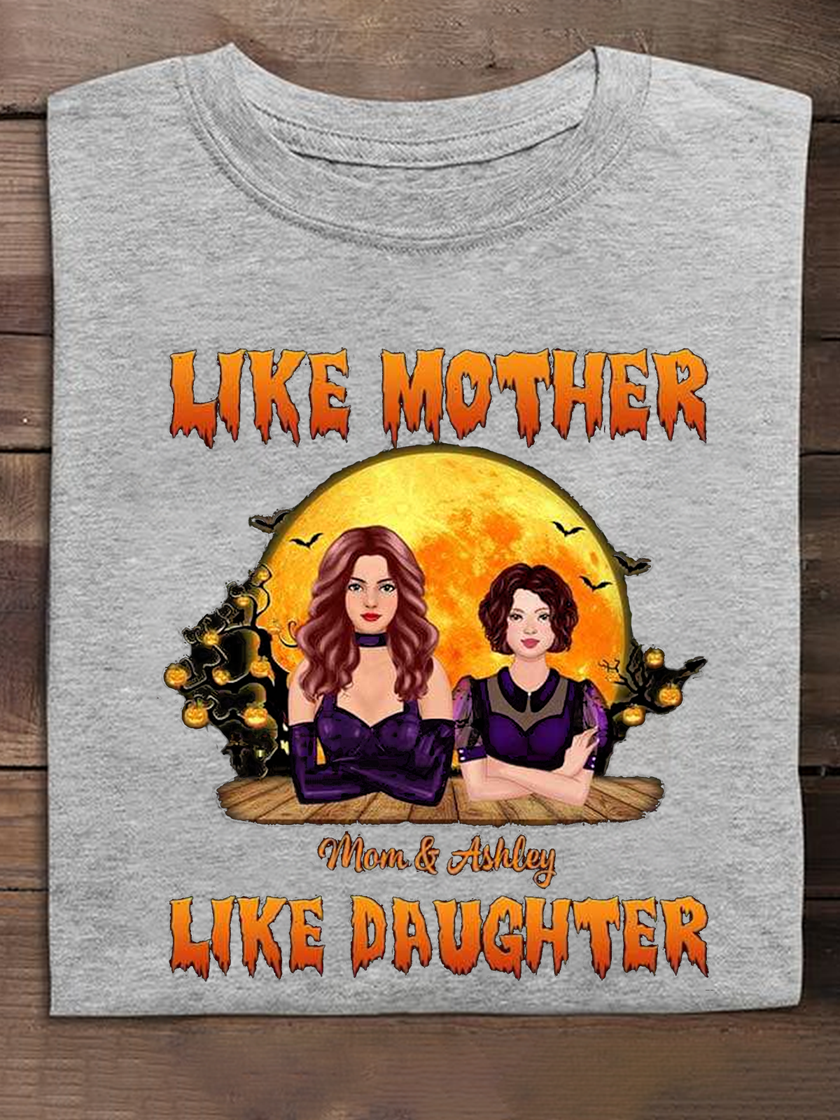 Like Mother Like Daughter Witch Halloween T-Shirt