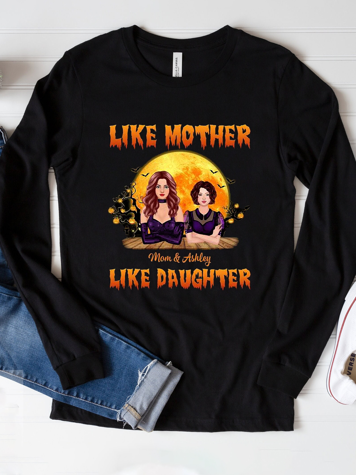 Like Mother Like Daughter Witch Halloween T-Shirt