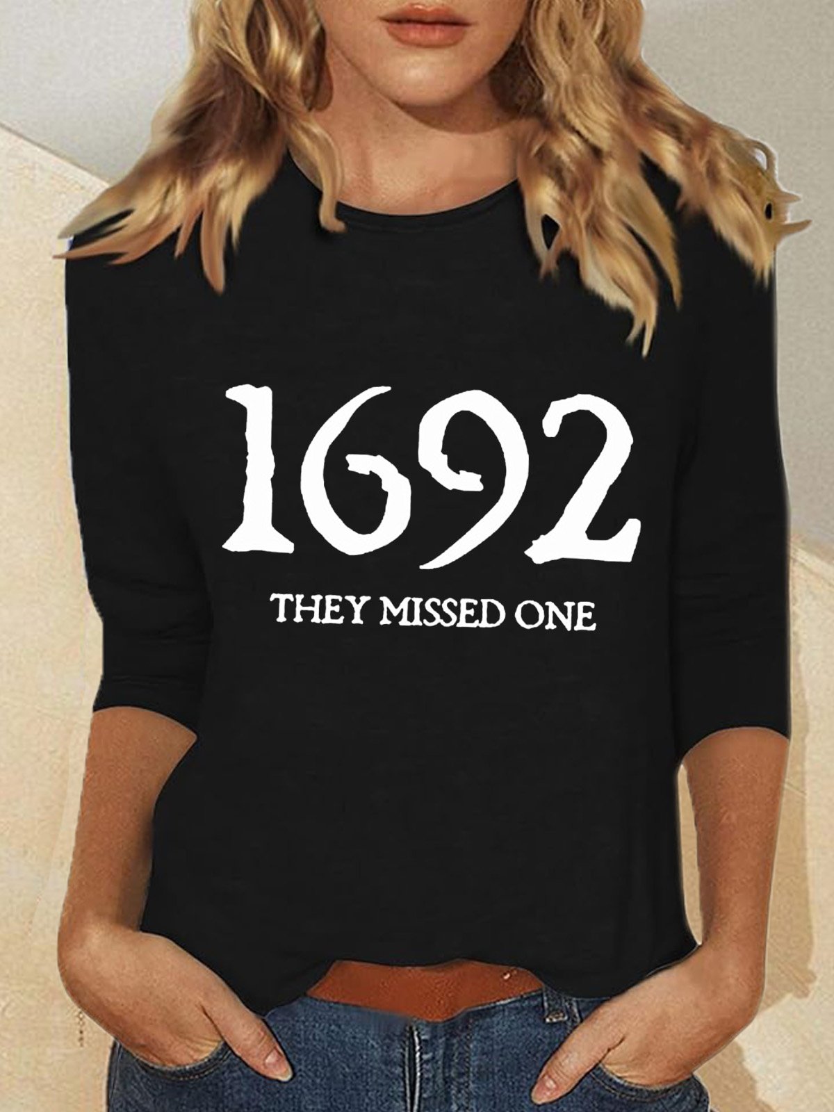 1692 They Missed One  witch Halloween T-Shirt