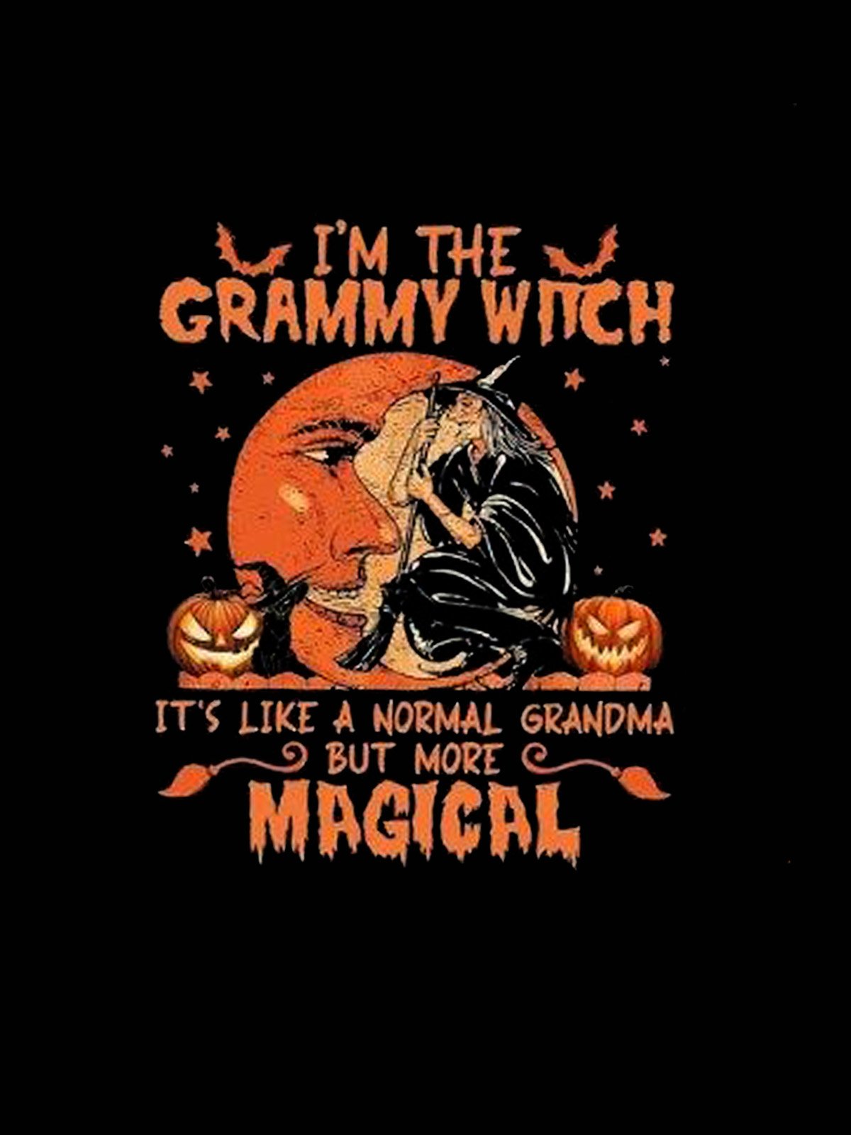 I'm The Grandma Witch Halloween  Sweatshirt