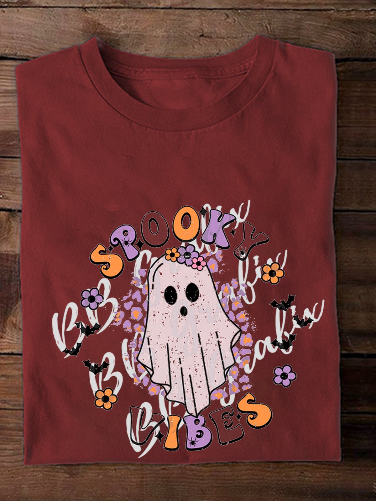 Digital Png File Spooky Vibes Retro Halloween witch Halloween T-Shirt