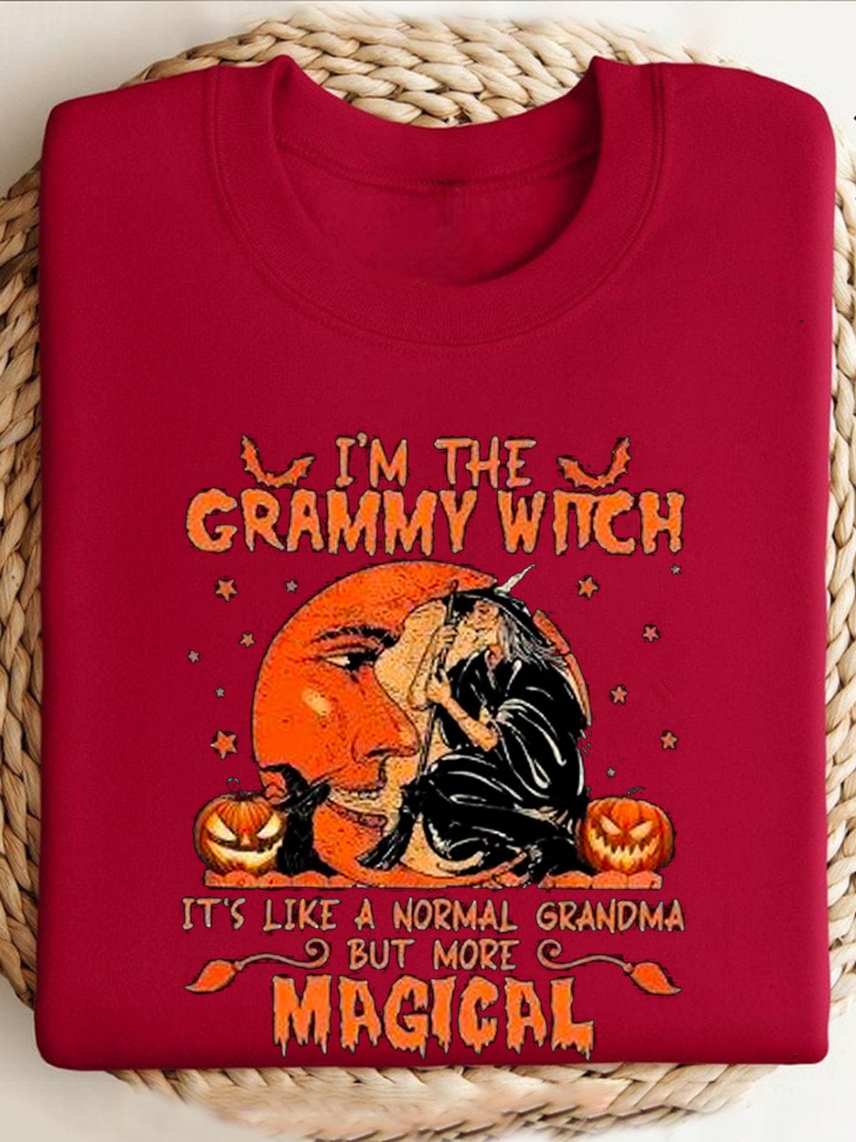 I'm The Grandma Witch Halloween  Sweatshirt