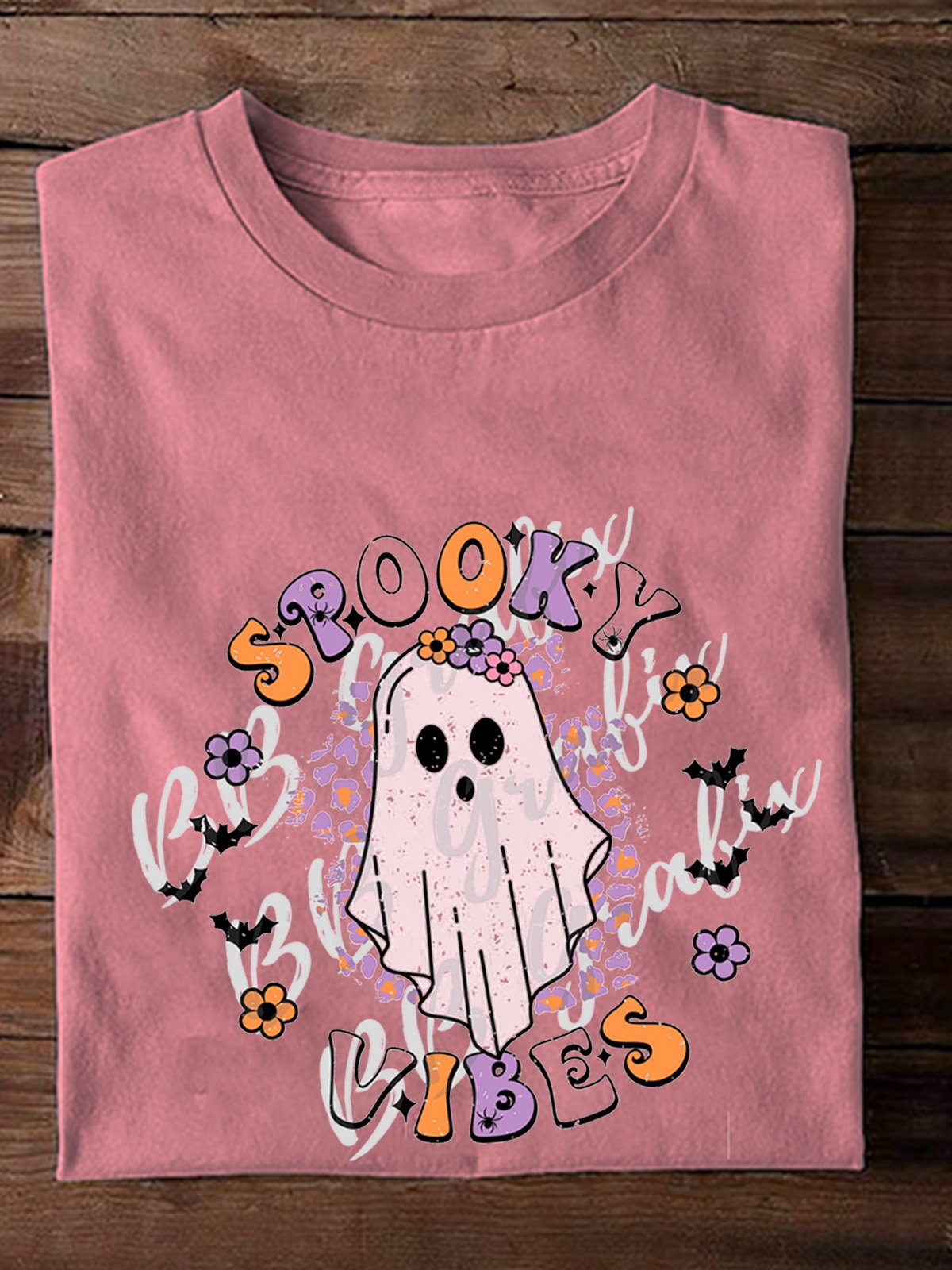 Digital Png File Spooky Vibes Retro Halloween witch Halloween T-Shirt