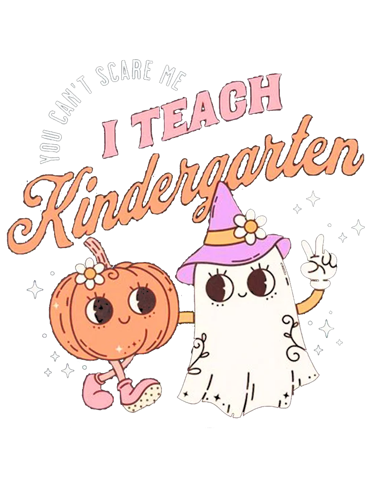 Halloween Kindergarten Teacher witch Halloween T-Shirt