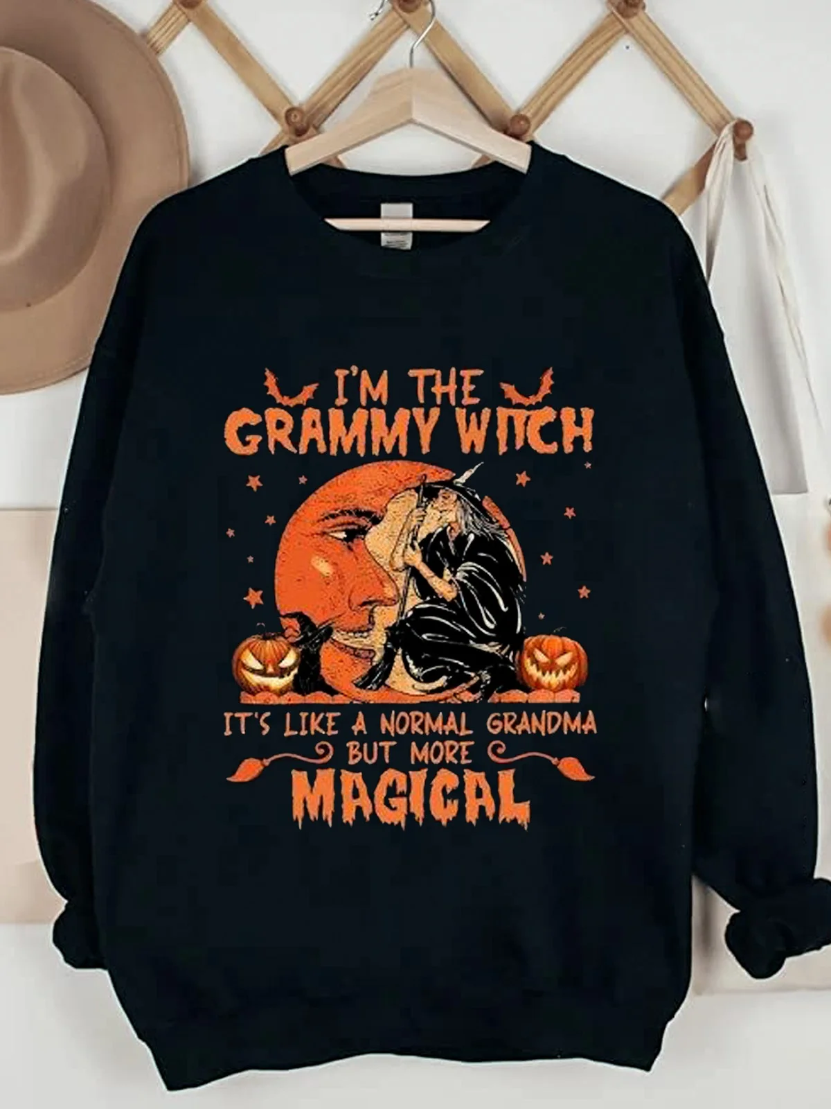 I'm The Grandma Witch Halloween  Sweatshirt