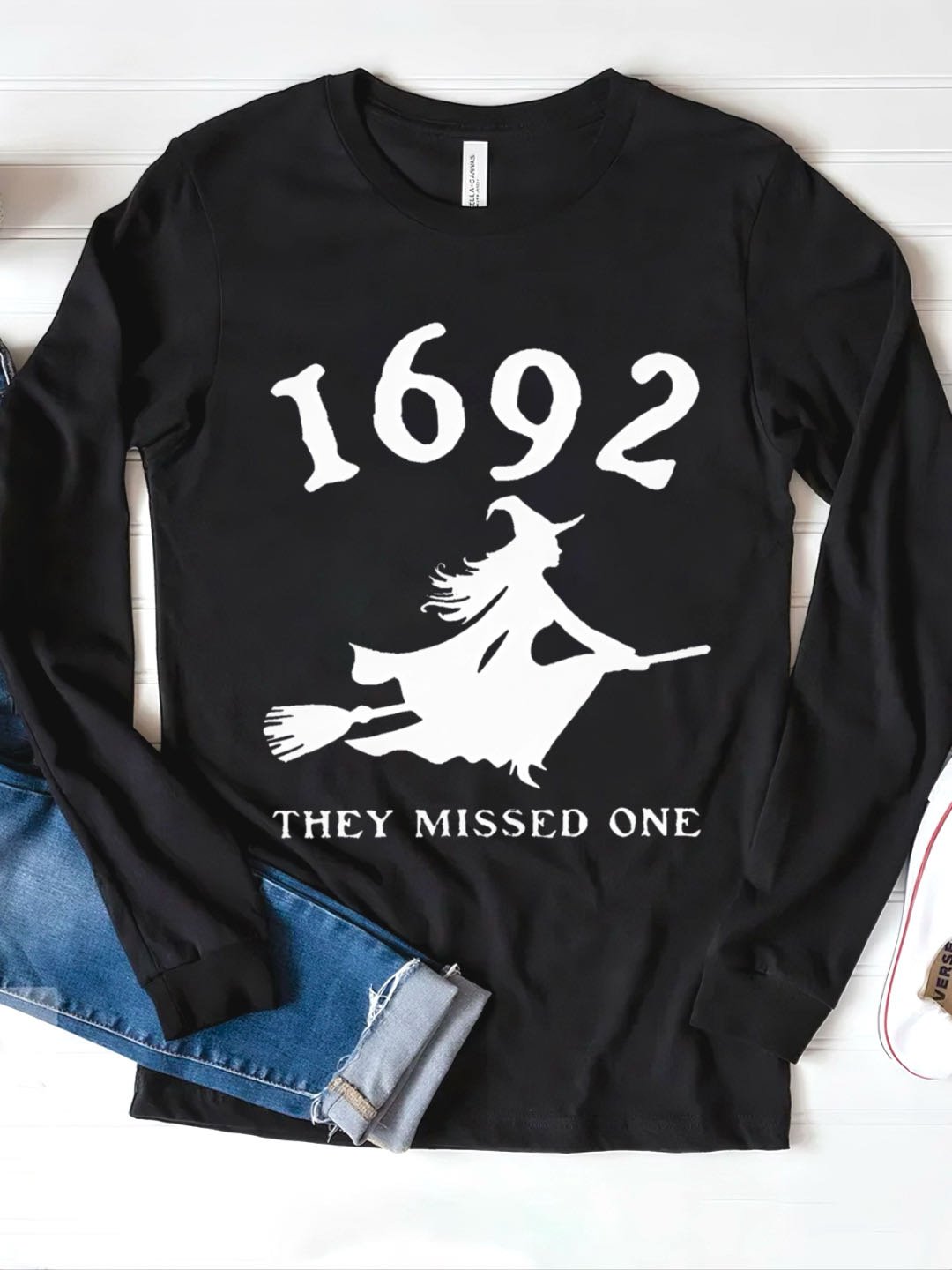 1692  They Missed One  witch Halloween T-Shirt