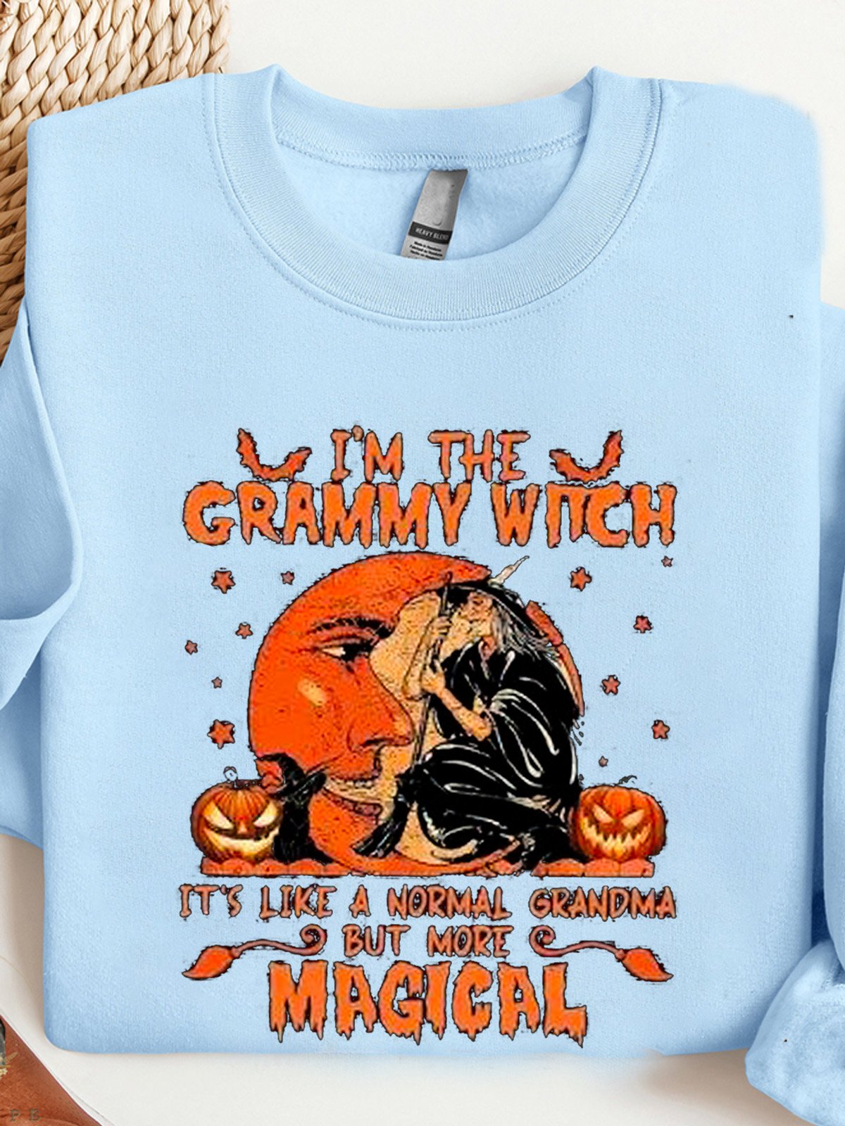 I'm The Grandma Witch Halloween  Sweatshirt