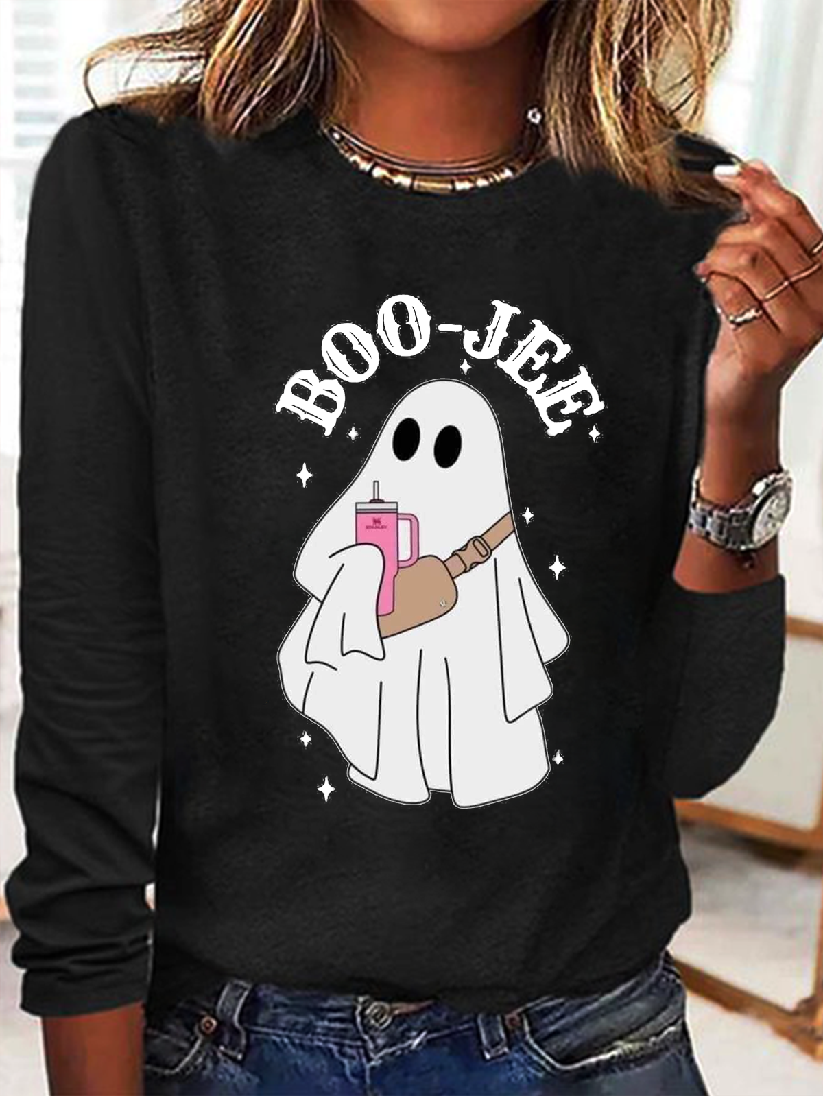 Cotton Boo-Jee witch Halloween T-Shirt