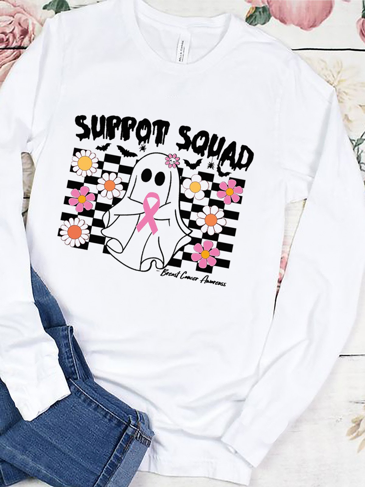 Support souad Breast Cancer T-Shirt