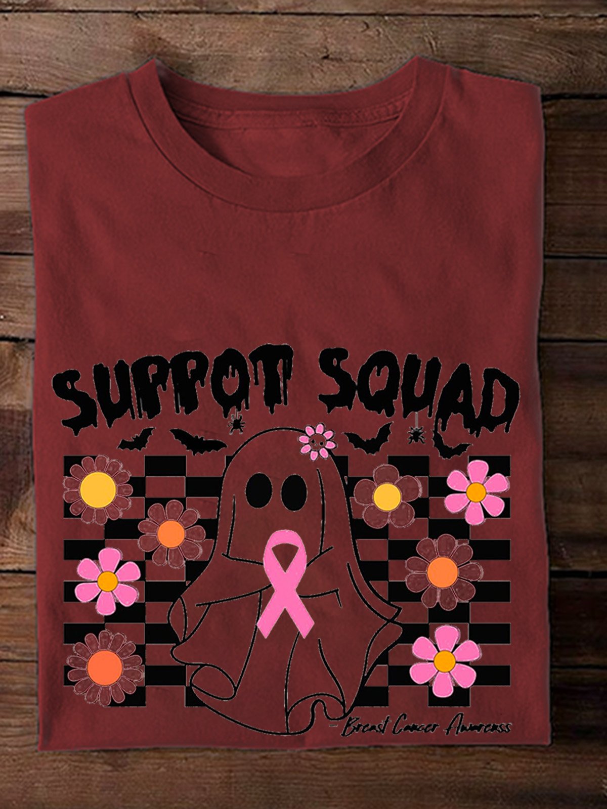 Support souad Breast Cancer T-Shirt