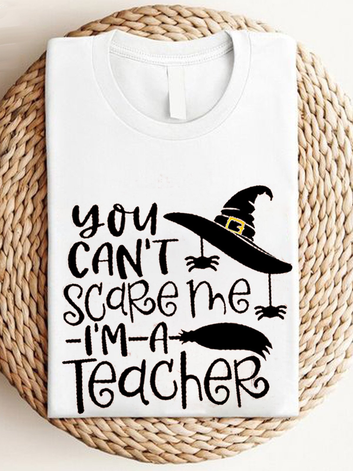 Witch Teacher witch Halloween  T-Shirt