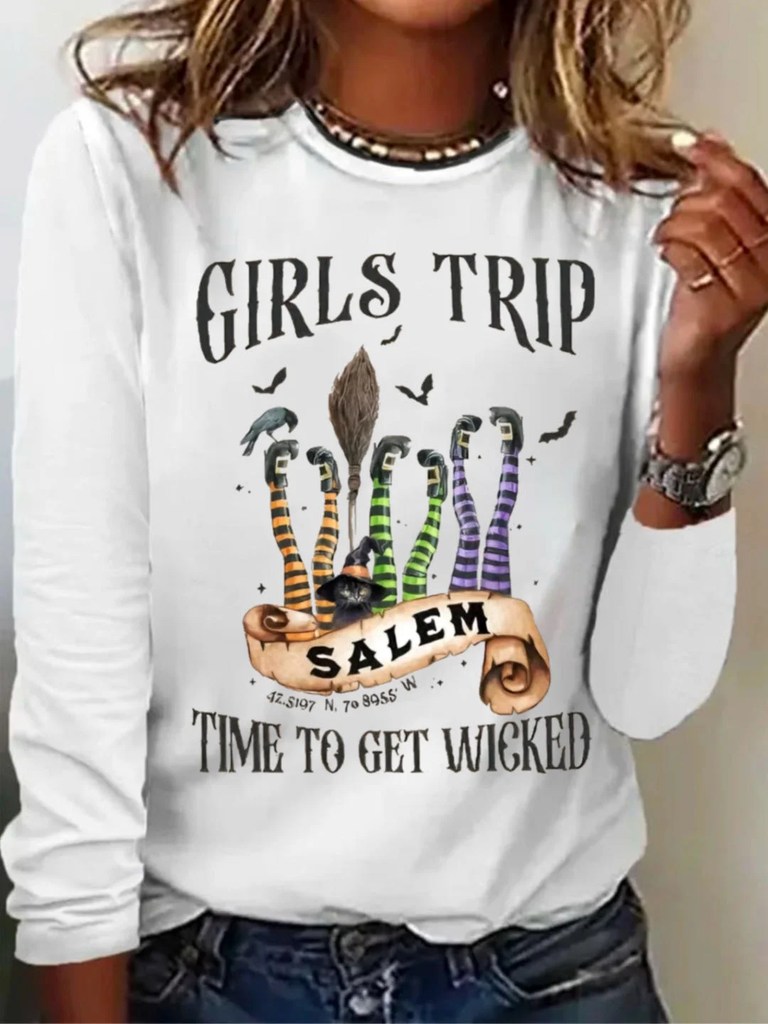 Girls Trip  time to get wicked witch Halloween T-Shirt