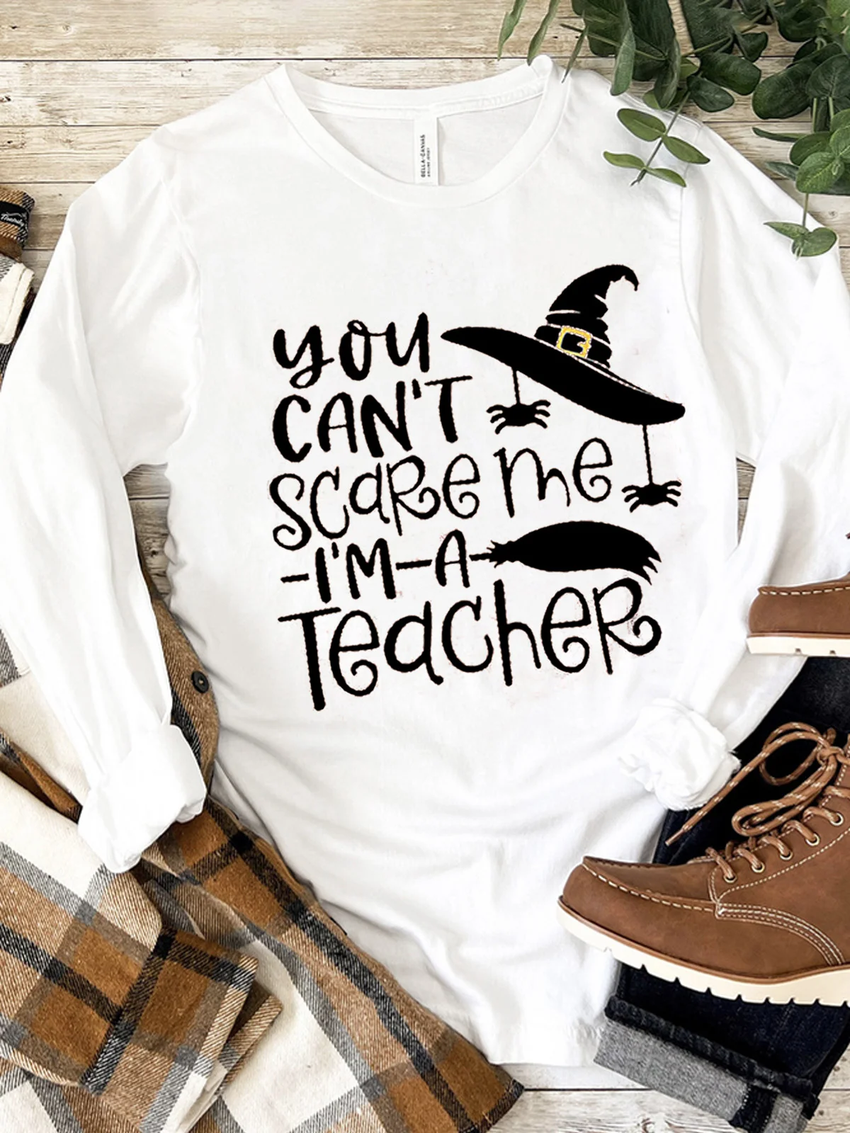 Witch Teacher witch Halloween  T-Shirt