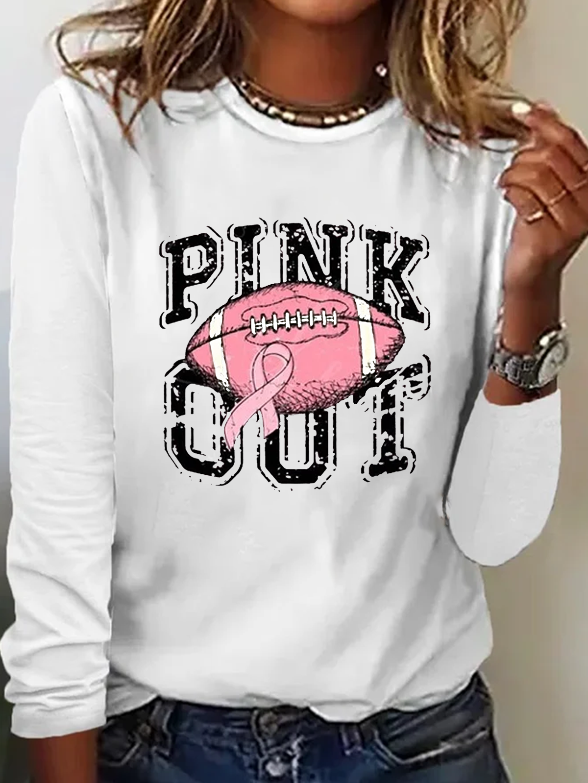 Pink Out Breast Cancer T-Shirt