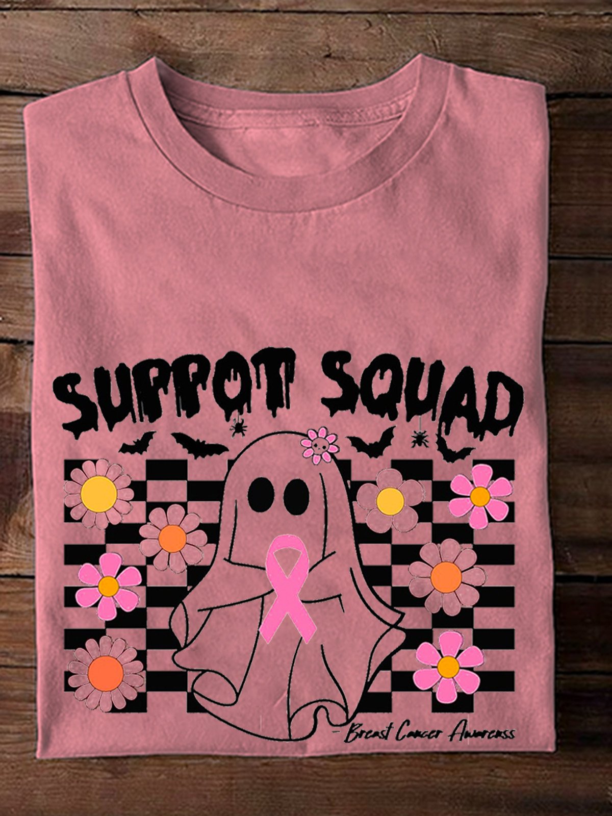 Support souad Breast Cancer T-Shirt