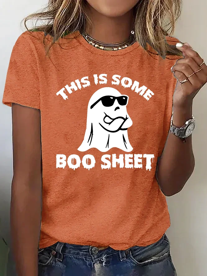 This Is Some Boo Sheet witch Halloween T-Shirt