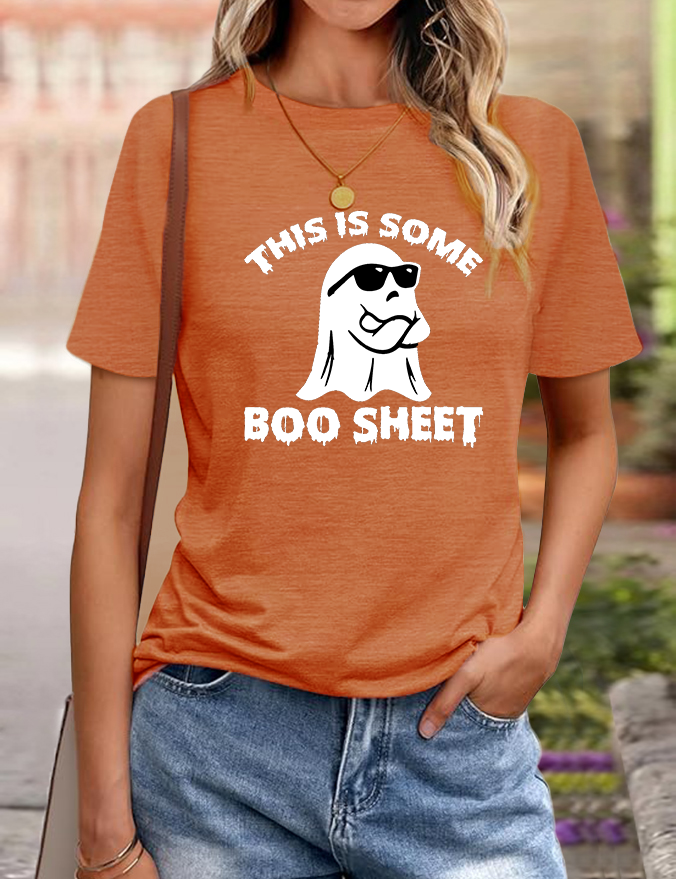 This Is Some Boo Sheet witch Halloween T-Shirt