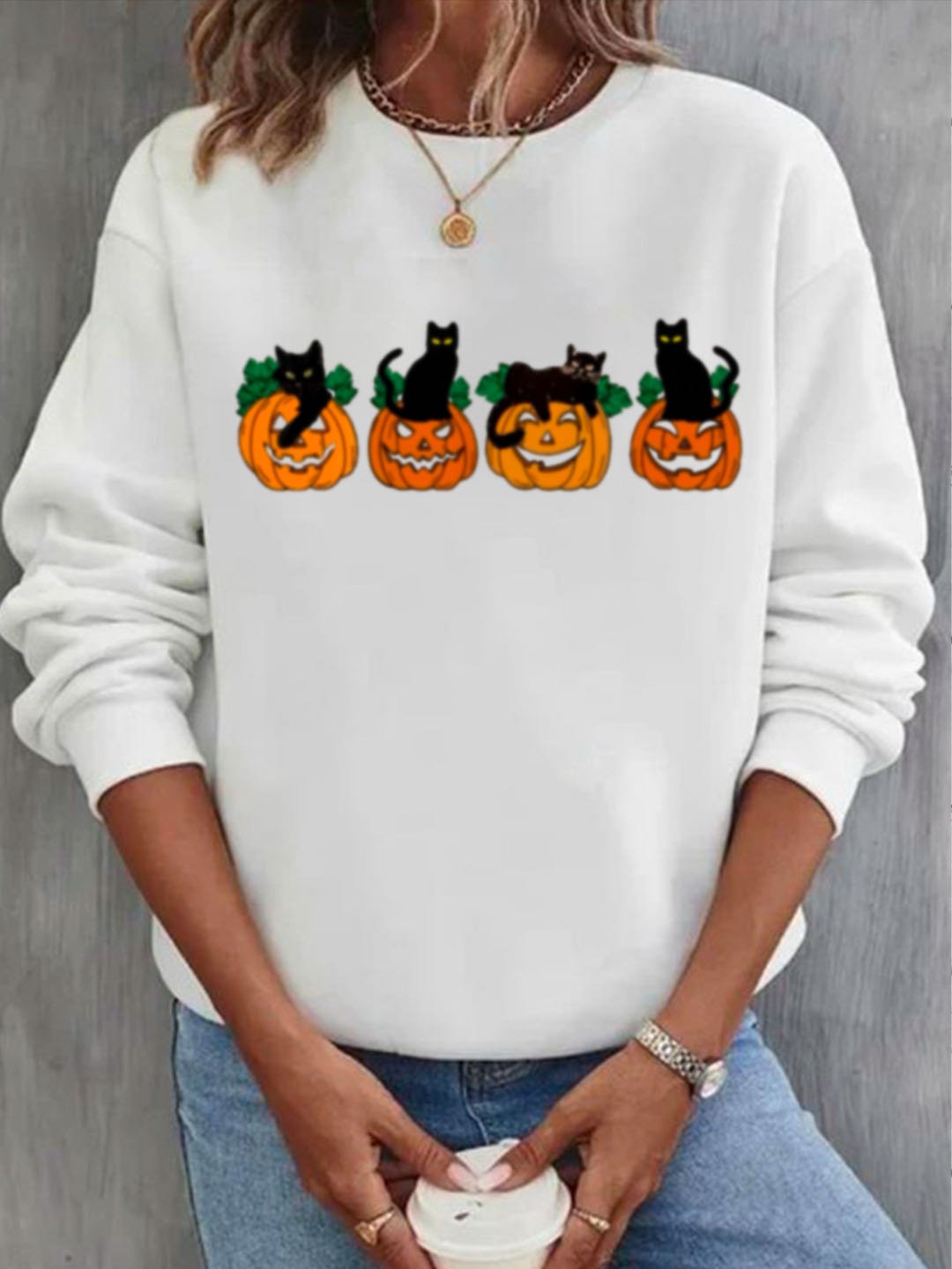 witch Halloween Sweatshirt