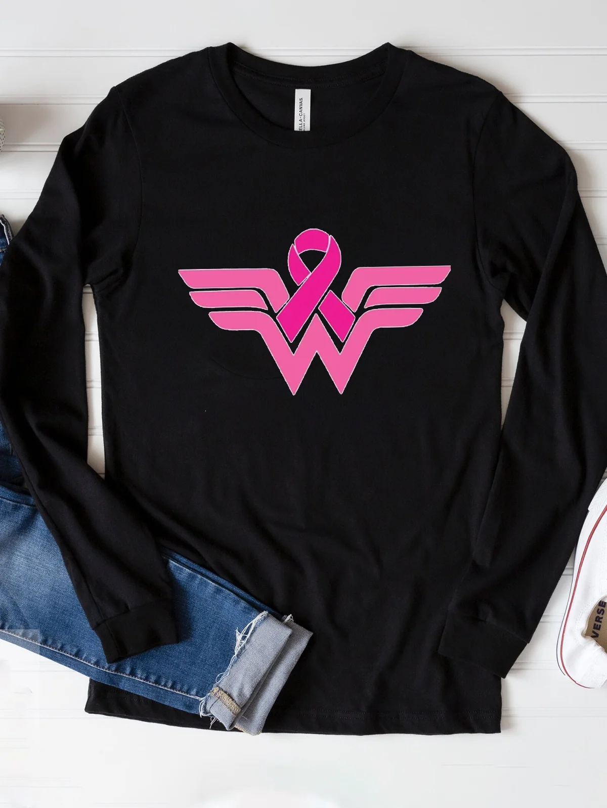 Cancer Ribbon Wonder Breast Cancer T-Shirt