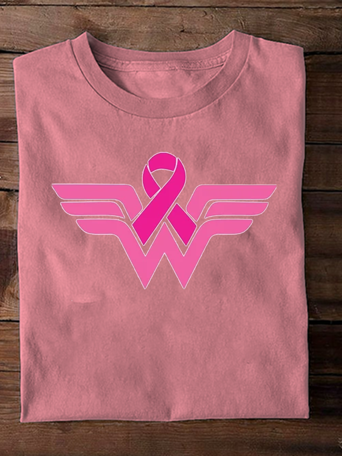 Cancer Ribbon Wonder Breast Cancer T-Shirt