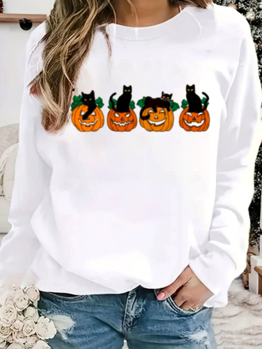 witch Halloween Sweatshirt