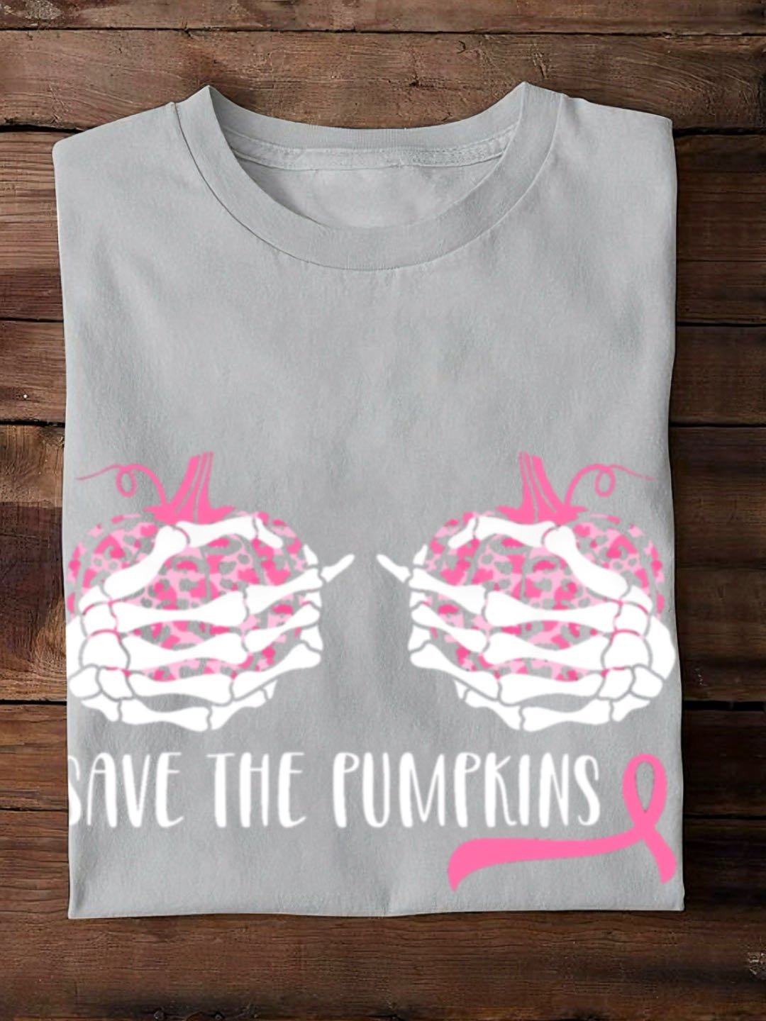 SAVE THE PUMPKINS Breast Cancer	Breast Cancer Awareness Month Sweatshirt