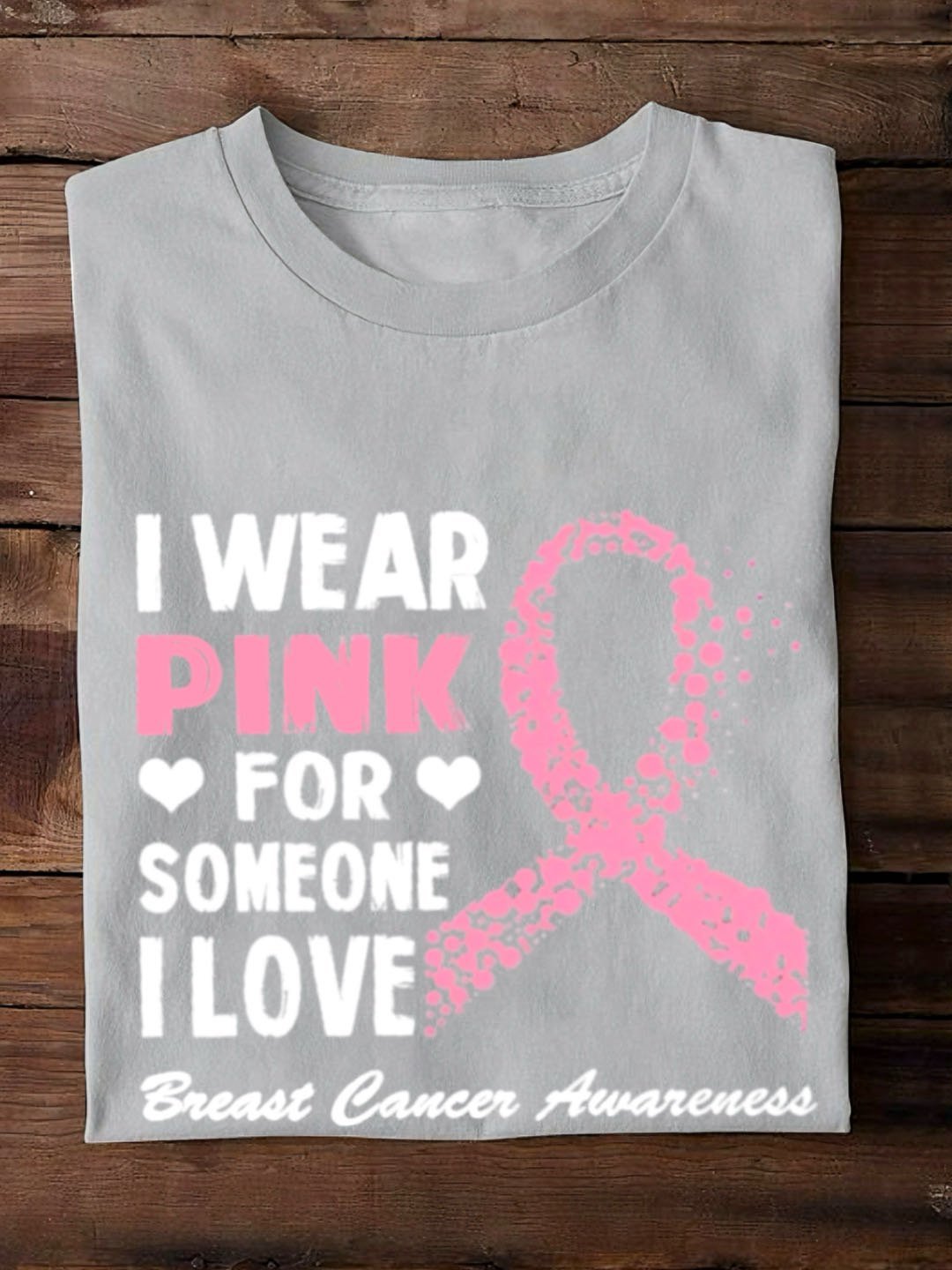 I wear pink Voltage the one i love Breast cancer awareness Breast Cancer	Breast Cancer Awareness Month  Sweatshirt