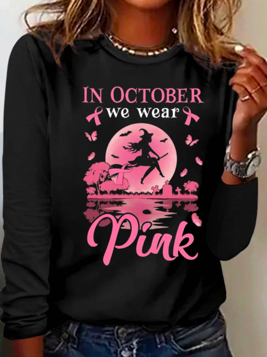 Breast Cancer	Breast Cancer Awareness Month T-Shirt