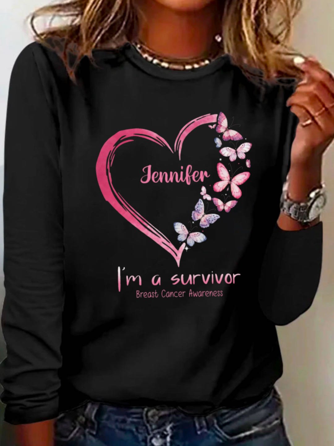 I’M A Survivor Breast Cancer Awareness Breast Cancer	Breast Cancer Awareness Month  T-Shirt