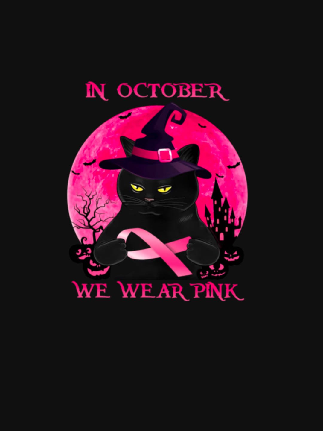 In October We Wear Pink Breast Cancer	Breast Cancer Awareness Month Sweatshirt