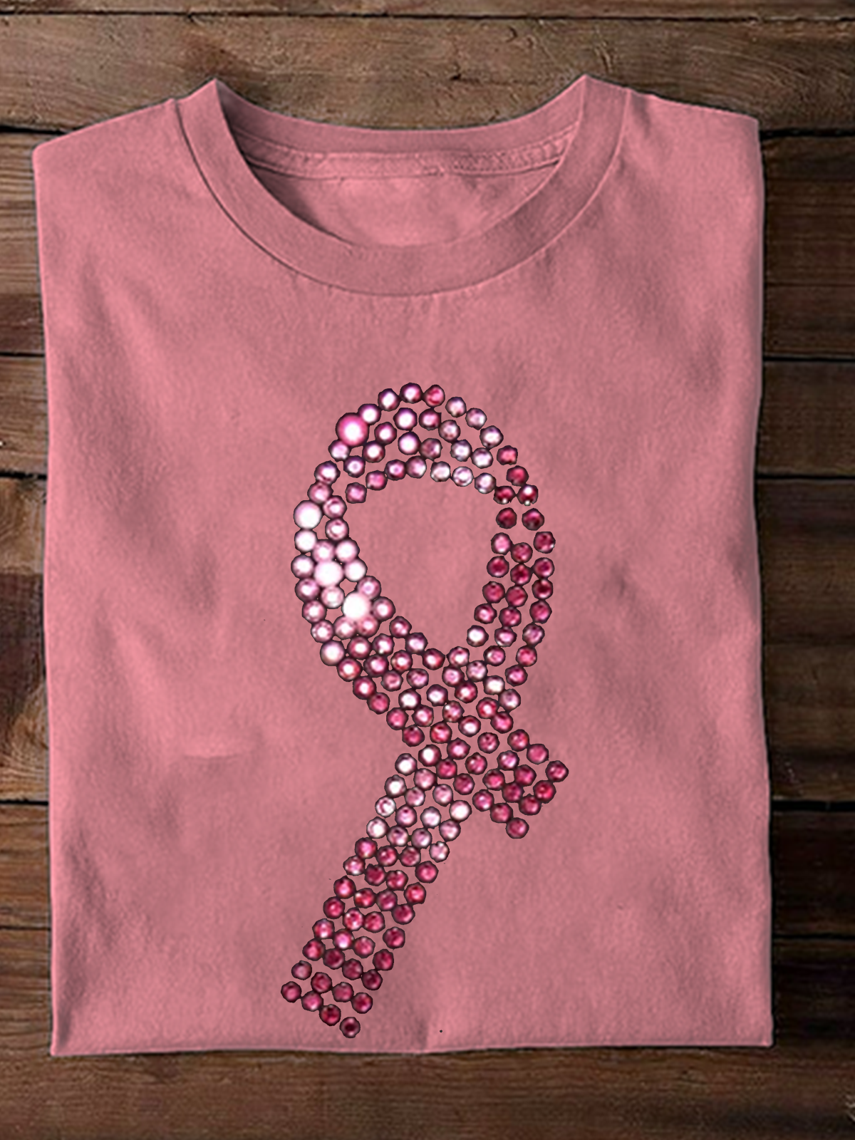 Print Breast Cancer Breast Cancer Awareness Month T-Shirt