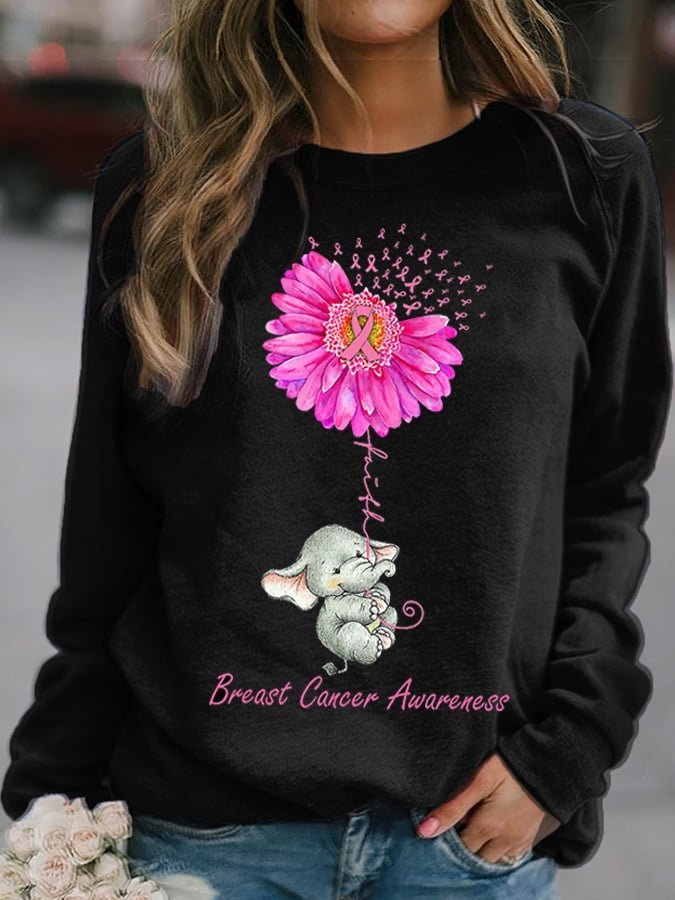 Women's Breast Cancer Awareness Breast Cancer Awareness Month Sweatshirt