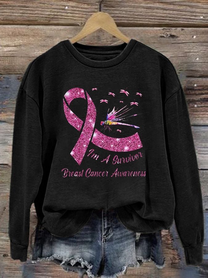 Women's Breast Cancer Awareness  Breast Cancer Awareness Month  Sweatshirt