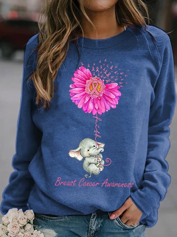 Women's Breast Cancer Awareness Breast Cancer Awareness Month Sweatshirt