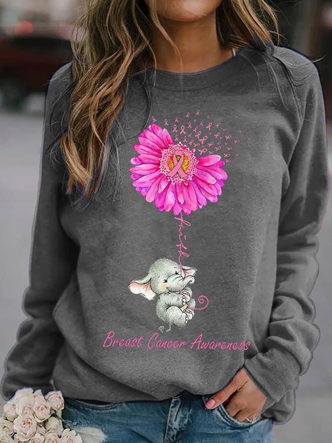 Women's Breast Cancer Awareness Breast Cancer Awareness Month Sweatshirt