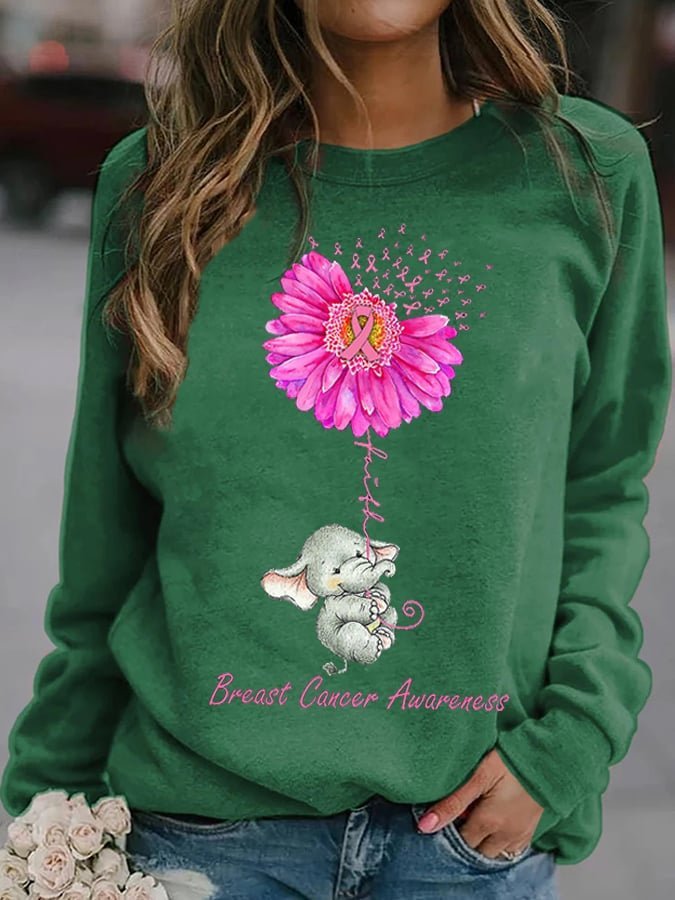 Women's Breast Cancer Awareness Breast Cancer Awareness Month Sweatshirt