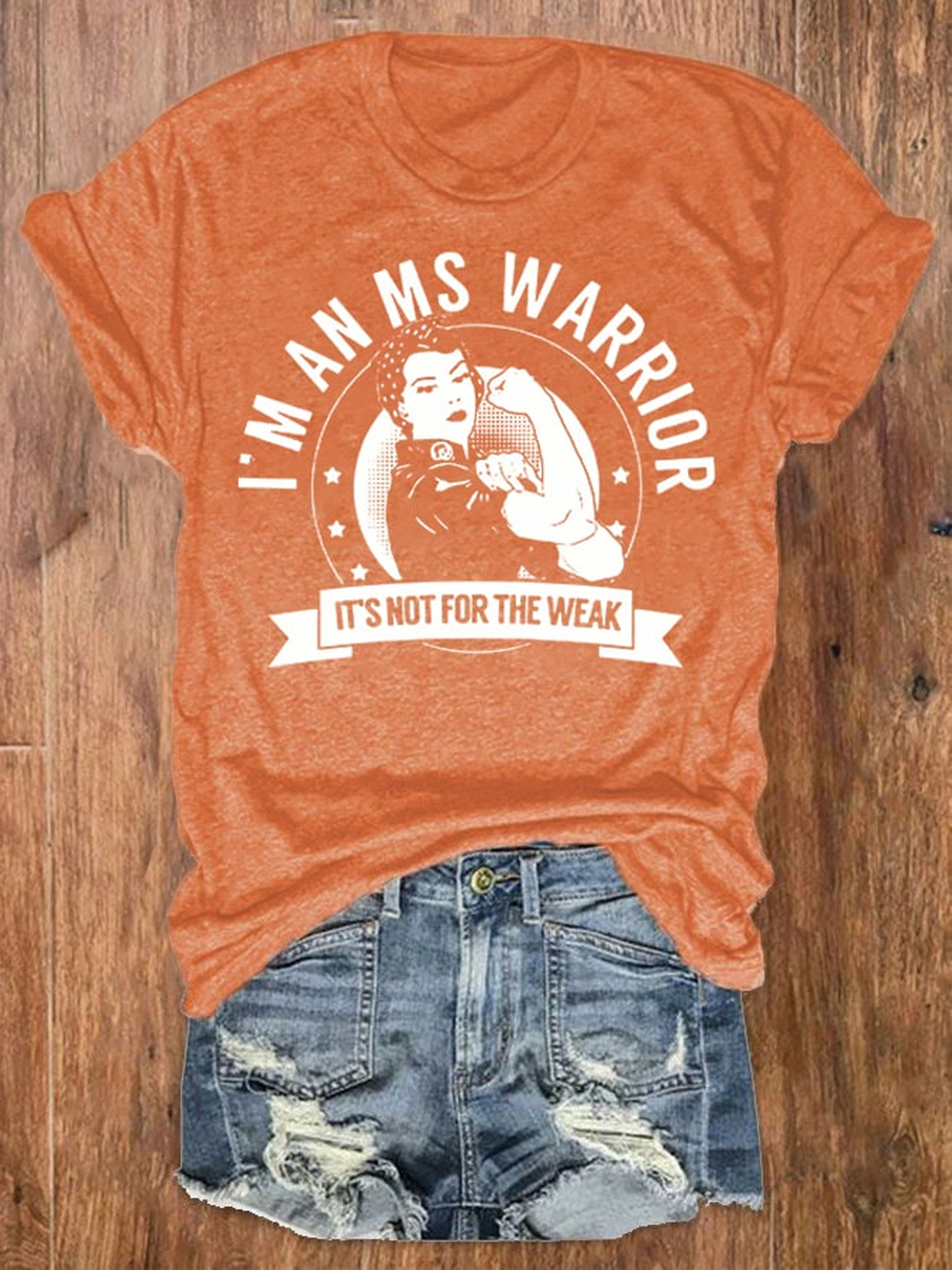 MS Warrior Multiple Sclerosis Awareness MS Multiple sclerosis World MS Day T-Shirt