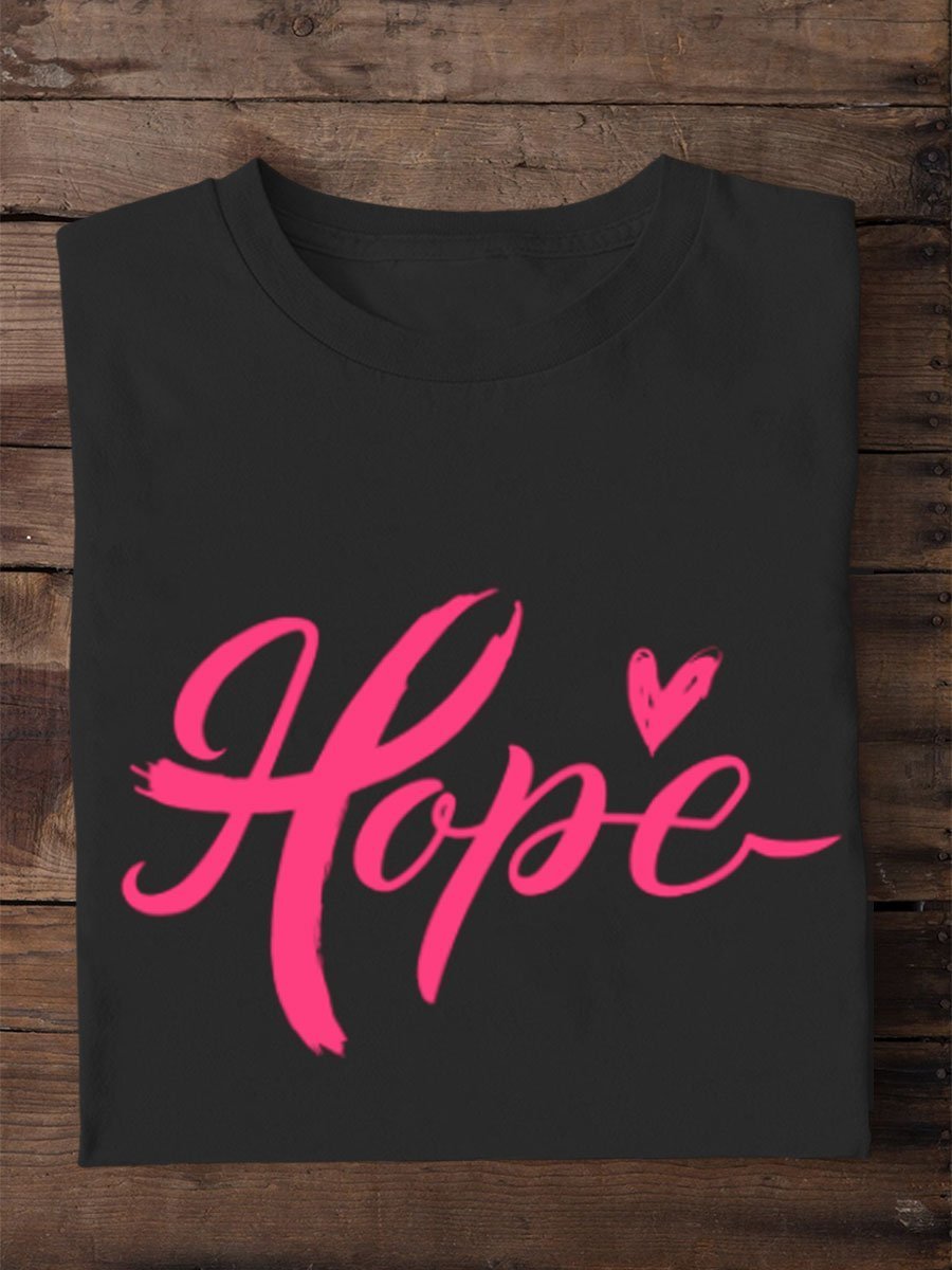 hope Breast Cancer Breast Cancer Awareness Month  T-Shirt