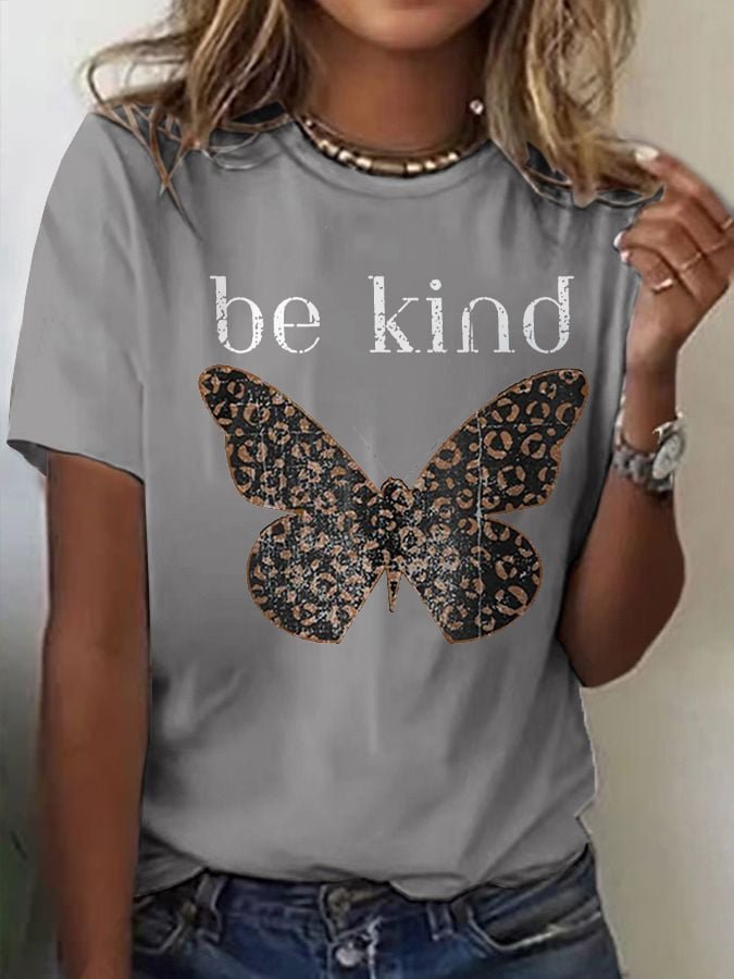 Butterfly  Be Kind  Be Kind Mental Health Month NSPW T-Shirt